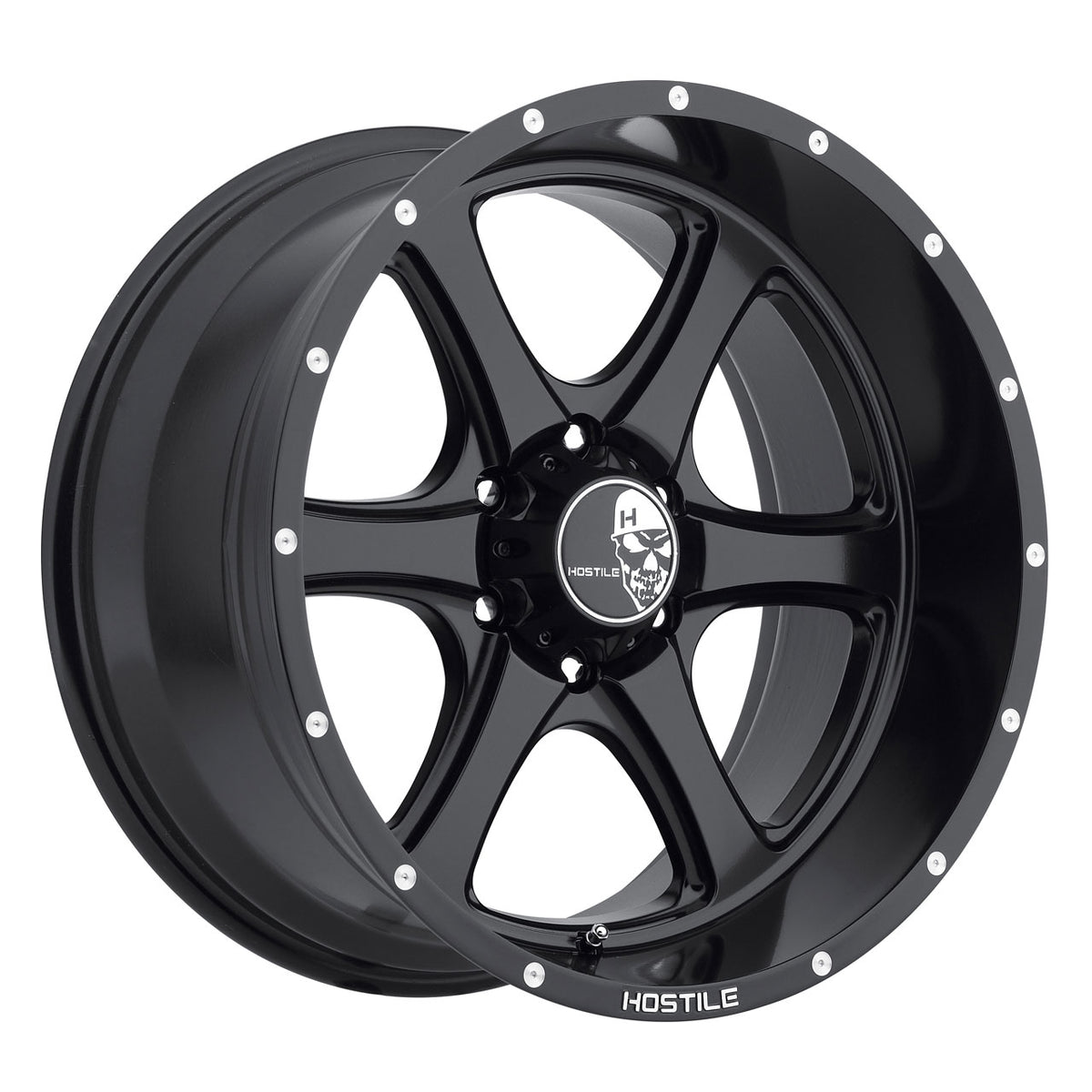 Hostile H105 EXILE-6 Black wheel
