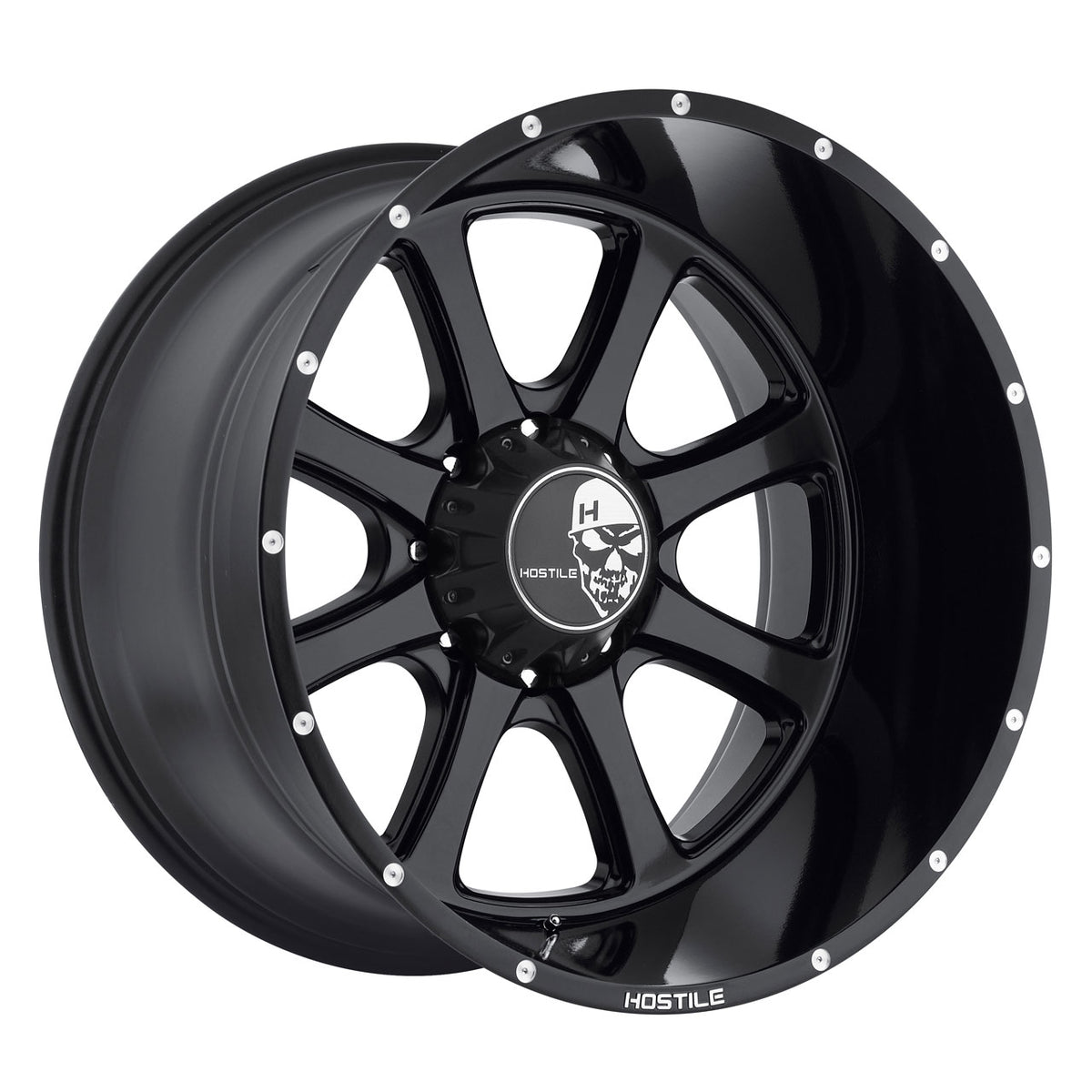 Hostile H105 EXILE-8 Black wheel
