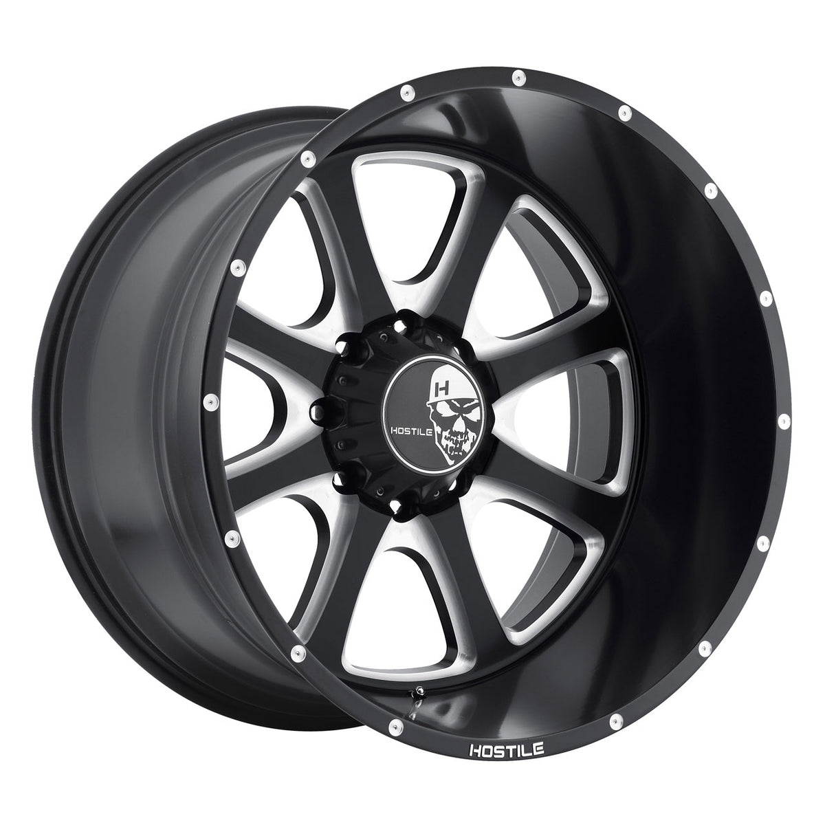 Hostile H105 EXILE-8 Black wheel