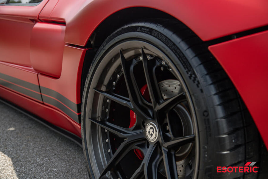 HRE S101 forged wheel on Ford GT