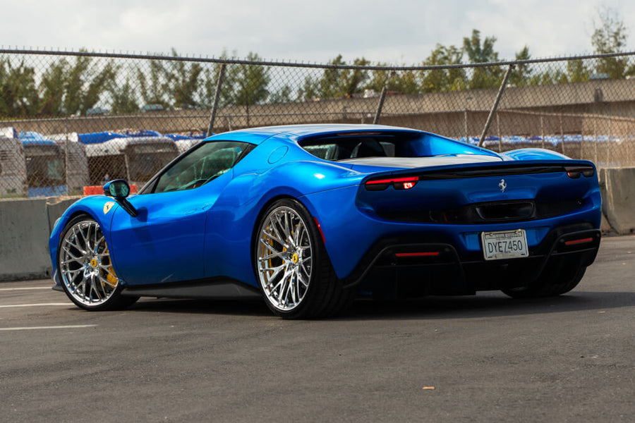 HRE 520M forged wheel on Ferrari 296 GTB
