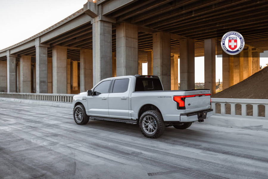 HRE P161 forged wheel on Ford F 150 Lightning