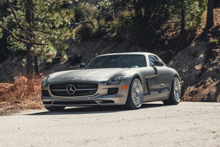 HRE 515 GTM forged wheel on Mercedes Benz SLS AMG