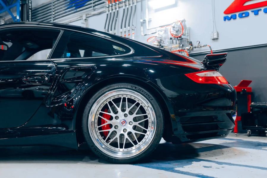 HRE 540 forged wheel on Porsche 997 Turbo