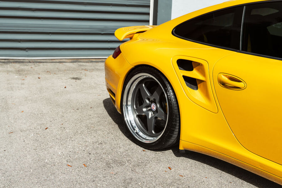 HRE 527 forged wheel on Porsche 997 Turbo