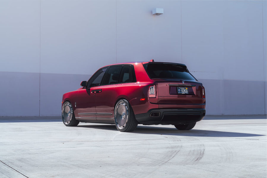 HRE L108M forged wheel on Rolls Royce Cullinan RED