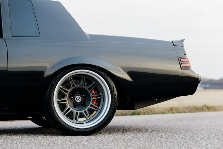 HRE 528 forged wheel on Ringbrothers Invadr 1987 Buick Grand National