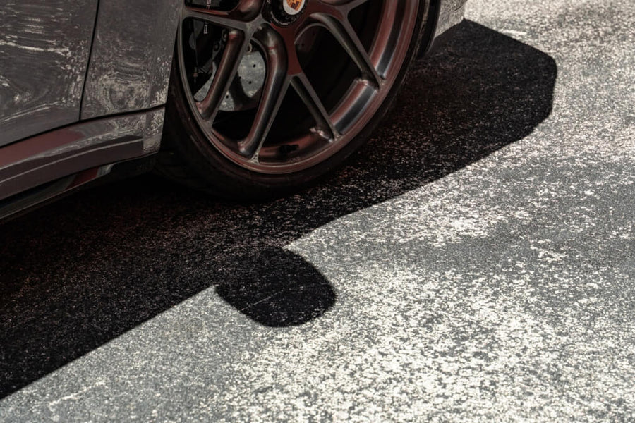 HRE R101 Lightweight forged wheel on Porsche 992 Turbo S Cabriolet