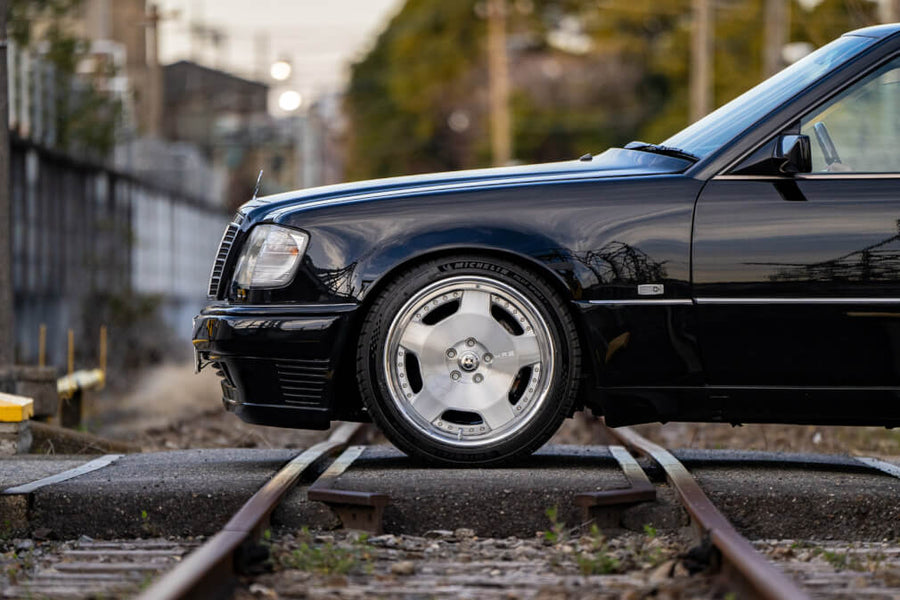 HRE 544 forged wheel on Mercedes Benz W124 300CE Lorinser