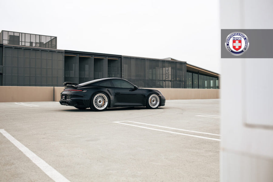 HRE 309 forged wheel on Porsche 992 Turbo S