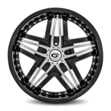 Diablo Blitz G1 20x8.5 Gloss Black custom-drilled premium Euro wheel