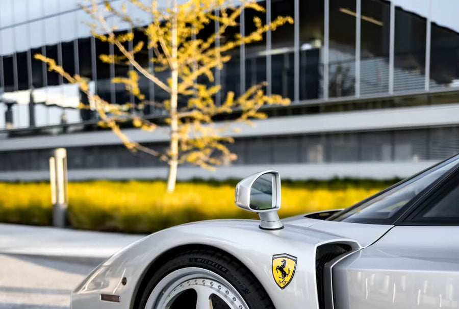 HRE 305 forged wheel on Ferrari Enzo