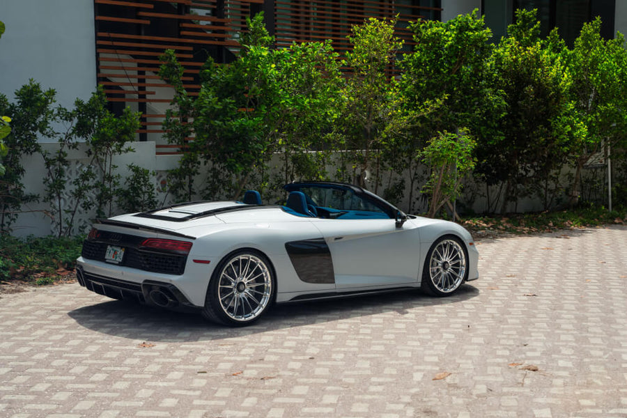 HRE P103 forged wheel on Audi R8 V10 Spyder