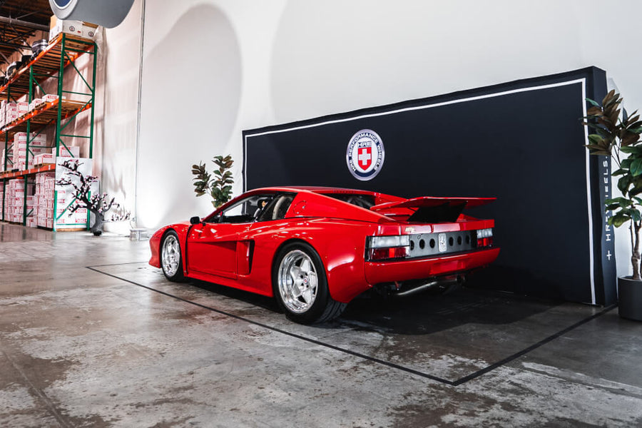 HRE 505 forged wheel on Ferrari 512 Testarossa Koenig Specials