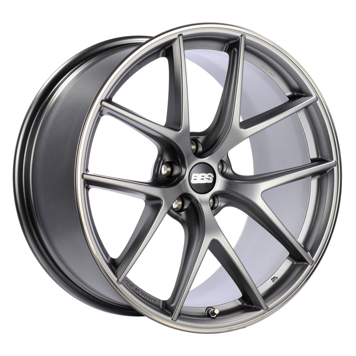 BBS CIR Platinum/Silver/Polished wheel