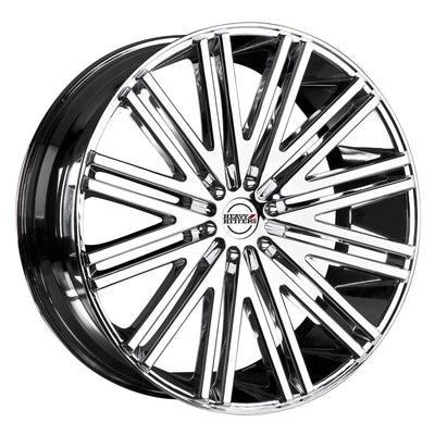 Heavy Hitters HH12 Chrome wheel