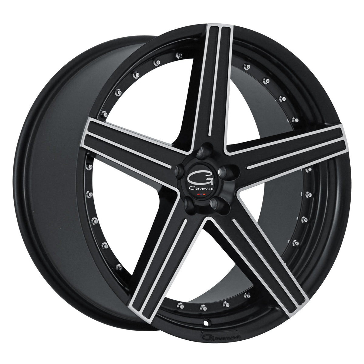 Giovanna DUBLIN-5 Black/Machined wheel