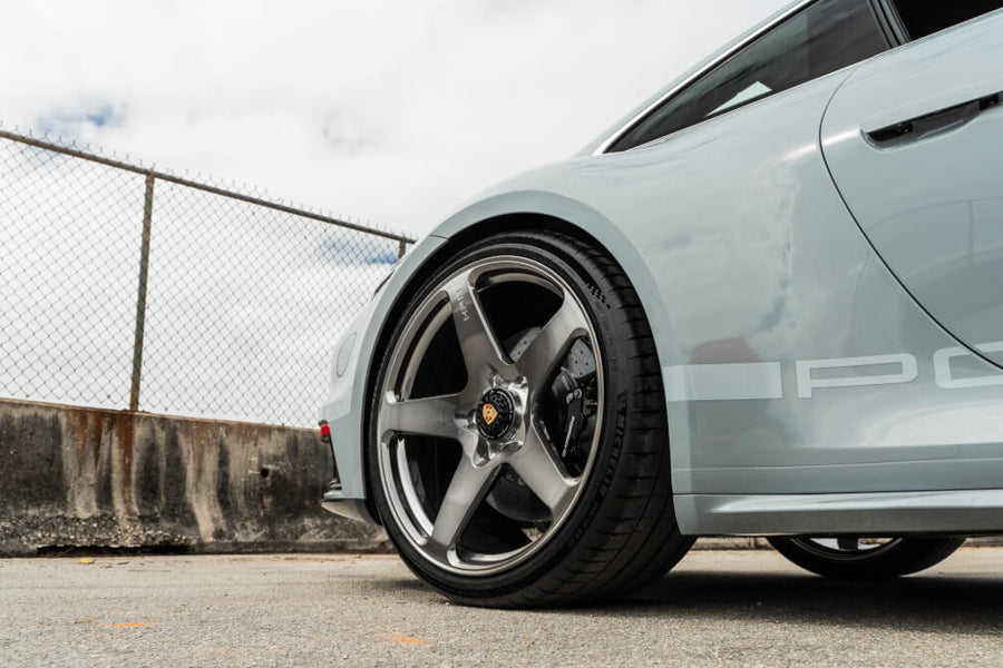 HRE 527M forged wheel on Porsche 992 Sport Classic