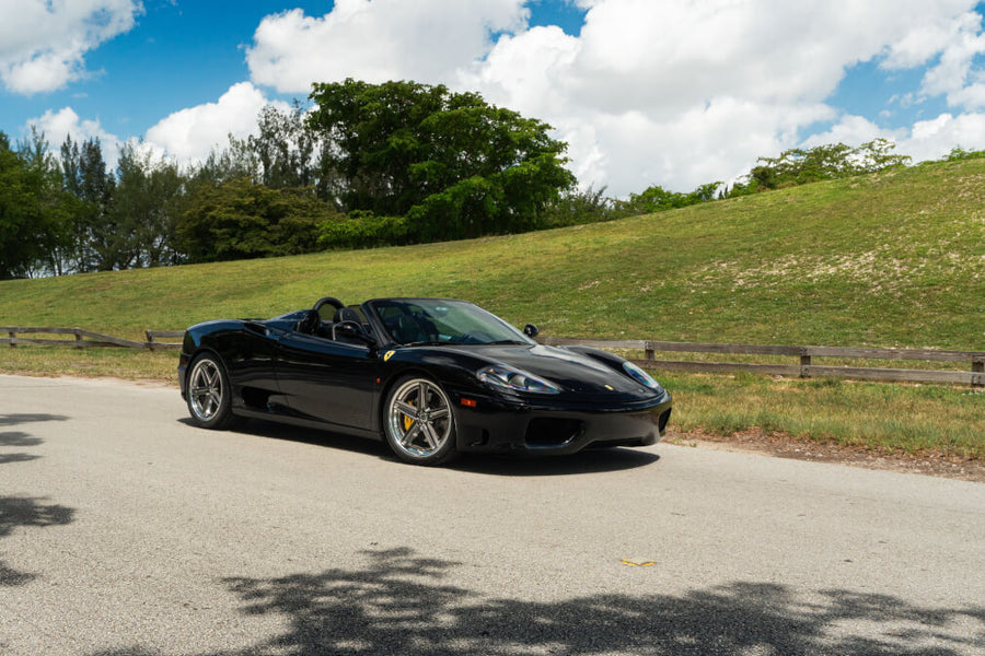 HRE Tusk forged wheel on Ferrari 360 Spider