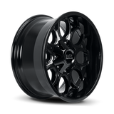 Hardrock Offroad Horseshoe H713 20x12 -51mm Gloss Black