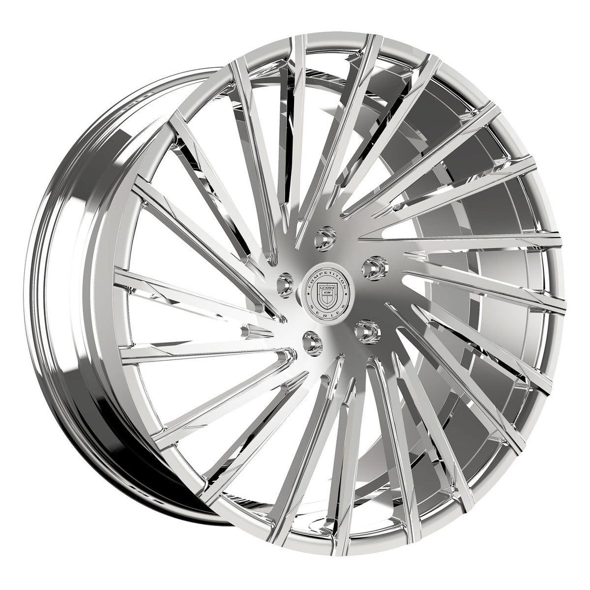 Lexani WRAITH Chrome wheel