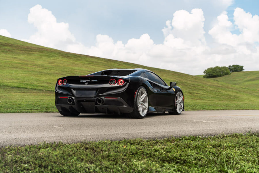 HRE P107SC forged wheel on Ferrari F8 Spider