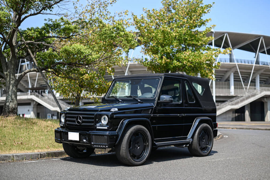 HRE 544 forged wheel on Mercedes Benz G500 Cabrio