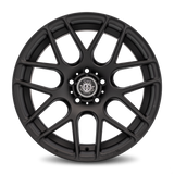 Curva C7 18x9 +35 matte black premium Euro wheel
