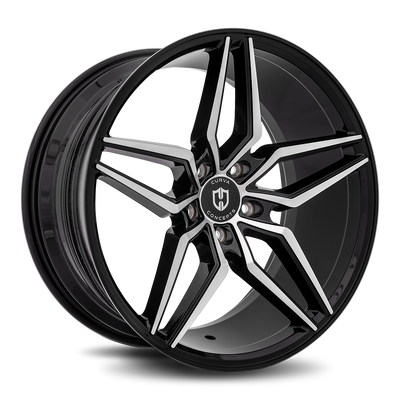 Curva C25 Black Machine Face wheel