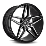 Curva C25 Black Machine Face wheel