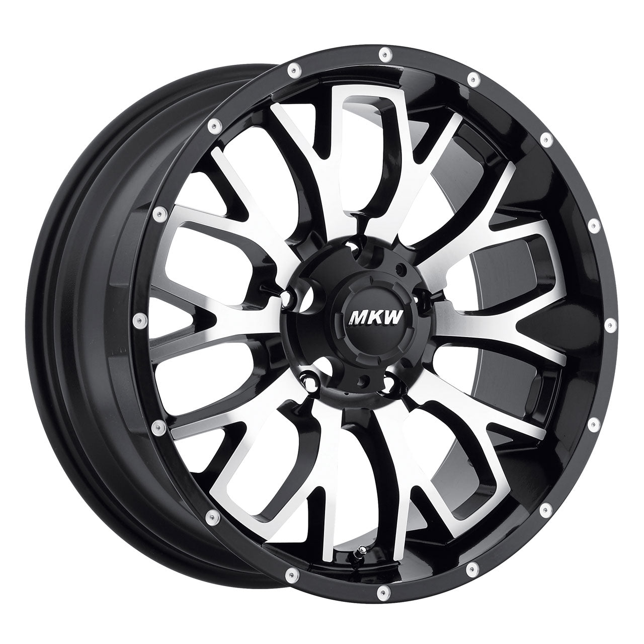 MKW M95 Satin Black Machined Lip