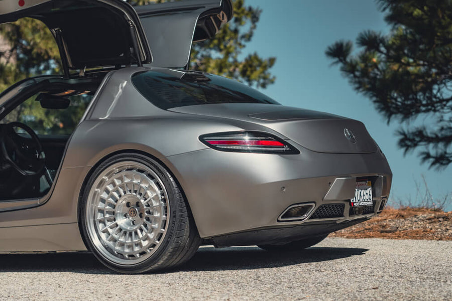 HRE 515 GTM forged wheel on Mercedes Benz SLS AMG