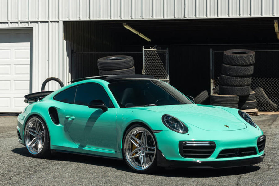 HRE S107SC forged wheel on Porsche 991 Turbo S