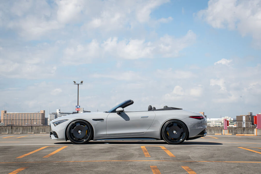 HRE 544C forged wheel on Mercedes Benz AMG SL 43 Roadster