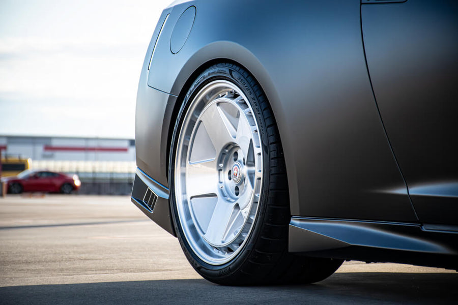HRE 555 GTM forged wheel on Nissan GTR
