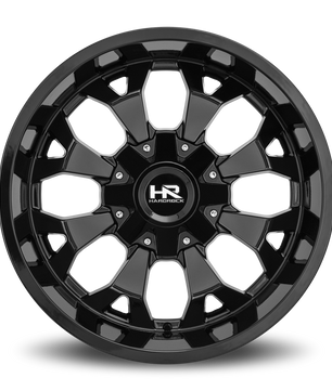 Hardrock Offroad H711 20x9 0mm Gloss Black