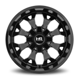 Hardrock Offroad H711 20x9 0mm Gloss Black