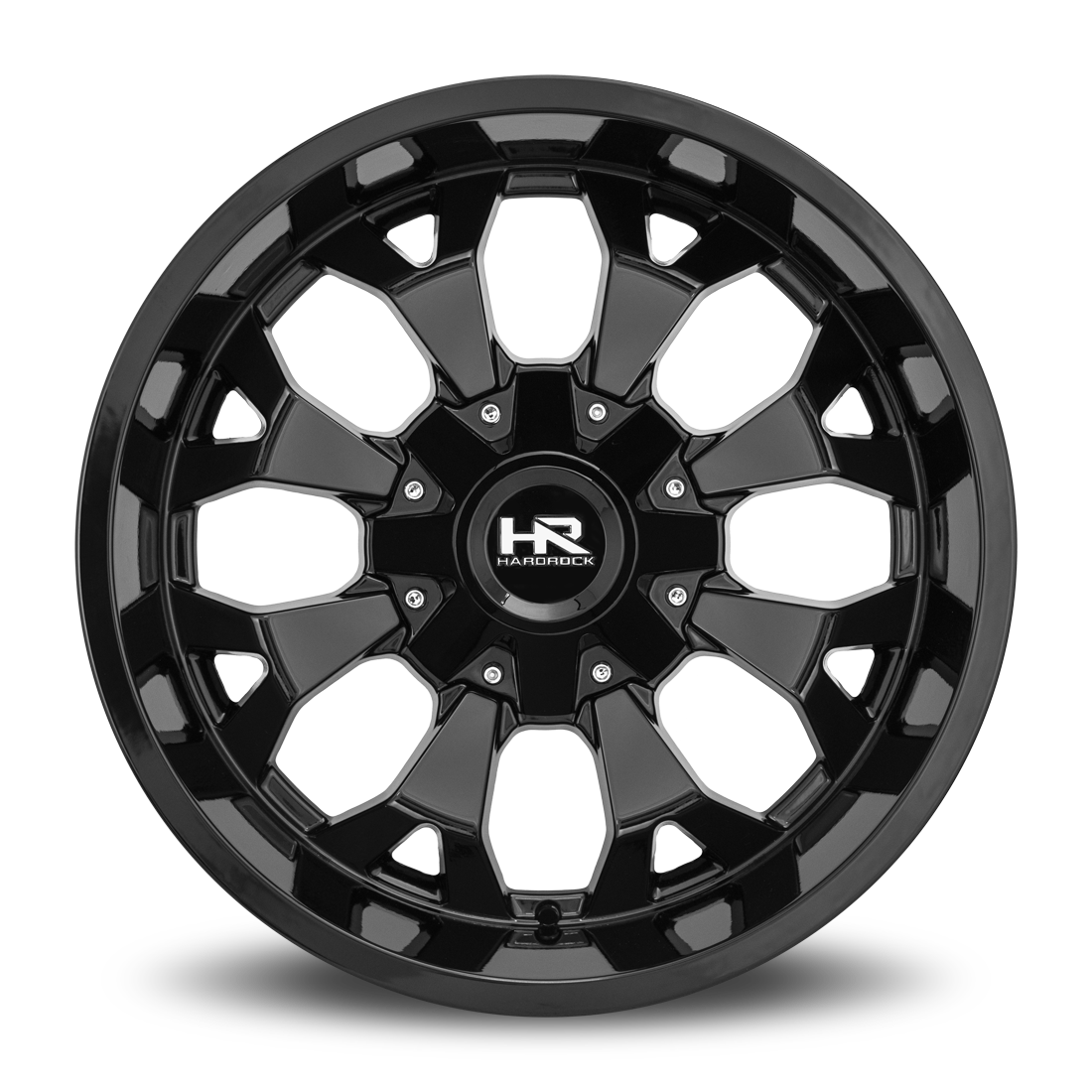 Hardrock Offroad H711 20x9 0mm Gloss Black