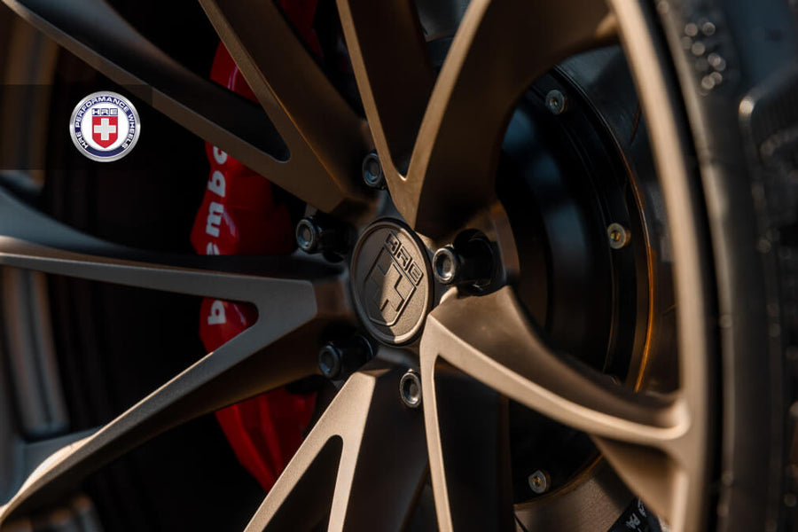 HRE P204 forged wheel on Ford GT