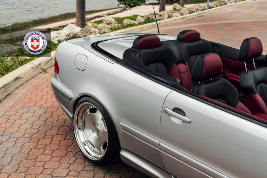 HRE 544 forged wheel on Mercedes Benz CLK 430