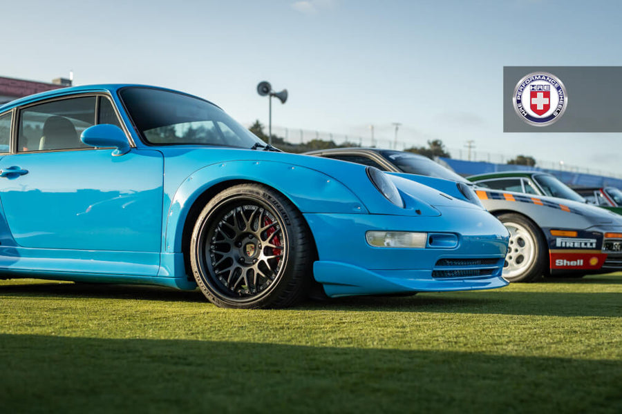 HRE C100 forged wheel on Porsche 993 RSR