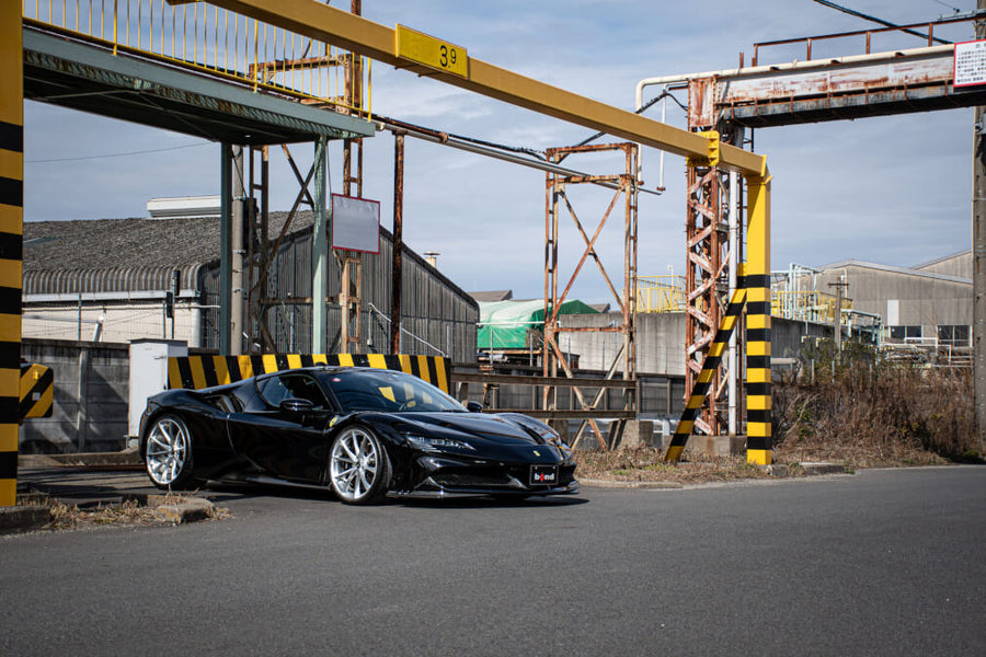 HRE P204 forged wheel on Ferrari Sf90