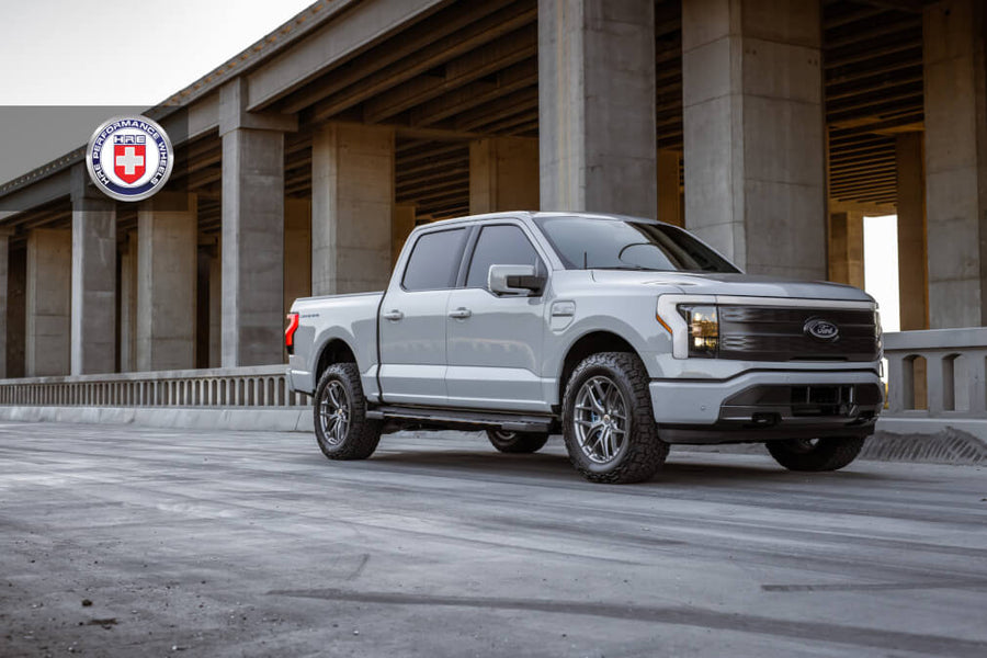 HRE P161 forged wheel on Ford F 150 Lightning