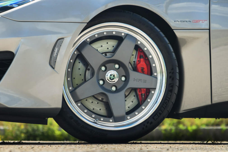 HRE C105 forged wheel on Lotus Evora GT
