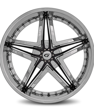 Diablo Blitz G1 24x10 12mm Chrome