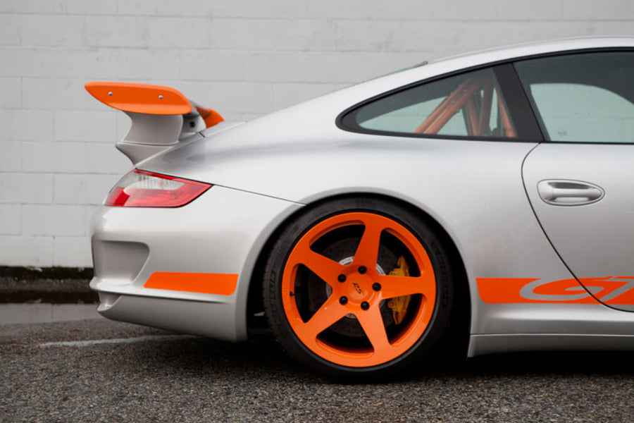 HRE 305M forged wheel on Porsche 9971 GT3 RS Clubsport