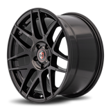Curva C300 18x8.5 Gloss Black premium aftermarket wheel 5x110