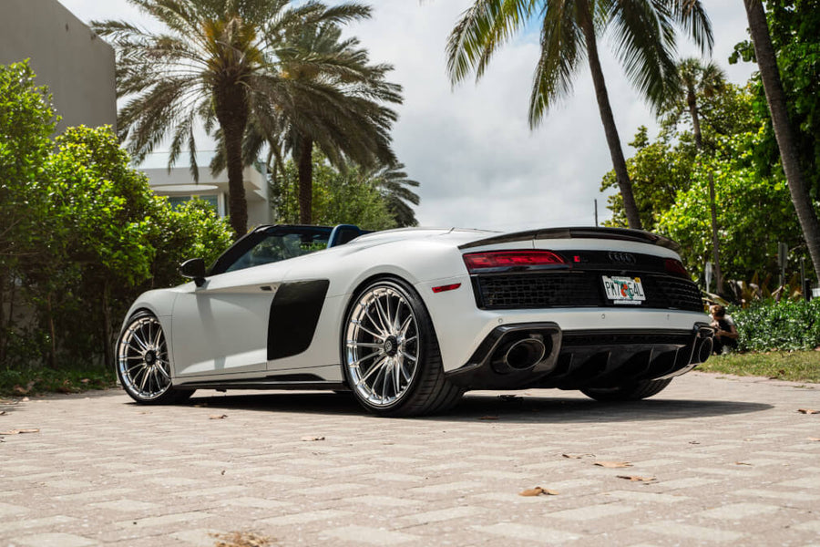 HRE P103 forged wheel on Audi R8 V10 Spyder