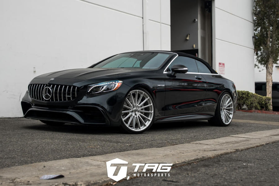 HRE P103SC forged wheel on Mercedes Benz S63 AMG Cabriolet
