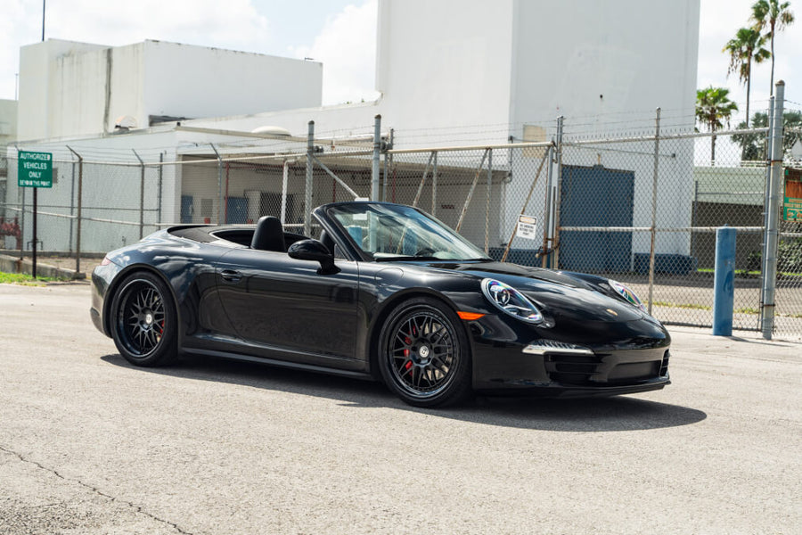 HRE 540C forged wheel on Porsche 991 Carrera 4S CAB